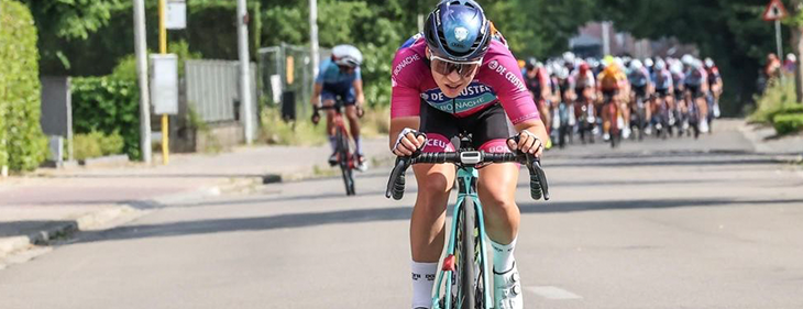 Audrey De Keersmaeker (De Ceuster Bonache Cycling Team) verlaat deze winter het veldrijden en kiest voor het wegwielrennen bij het Lotto-Dstny Ladies Team