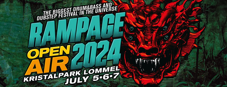 Rampage Open Air 2024 ontvangt op 4 juli uitverkochte Rampage-trein op eigen perron in Kristalpark Lommel