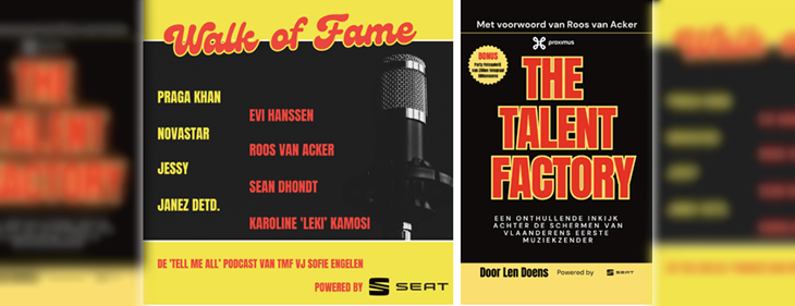 Terug naar de gloriedagen van TMF met podcast Walk of Fame en boek The Talent Factory