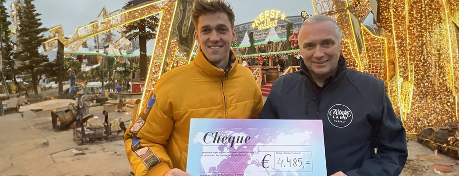 Winterland Hasselt schenkt 4.485 euro aan Kids4Kids en sluit 16de succeseditie af met ruim 650.000 bezoekers