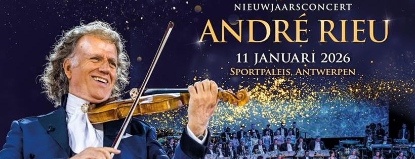 André Rieu keert op 11 januari 2026 terug naar Sportpaleis Antwerpen!