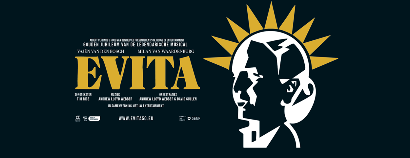 Rockmusical Evita viert gouden jubileum in Antwerpen