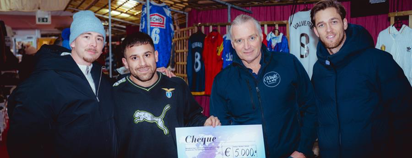 Winterland Hasselt doneert opnieuw 5.000 euro aan Kids4Kids