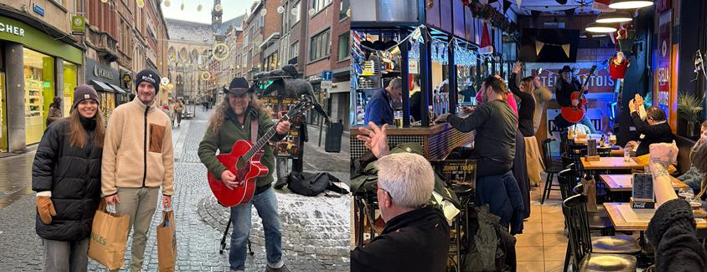 Gekke koopzondag in Leuven dankzij lokale cowboy Johnny Trash