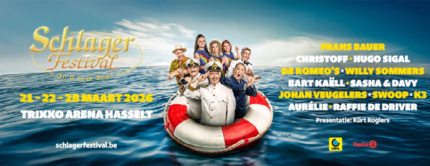 Raffie de Driver, de charmante chauffeur van Goldband, stapt aan boord van Het Schlagerfestival 2026: &ldquo;Ik zing het levenslied met glitter &eacute;n zelfspot&rdquo;