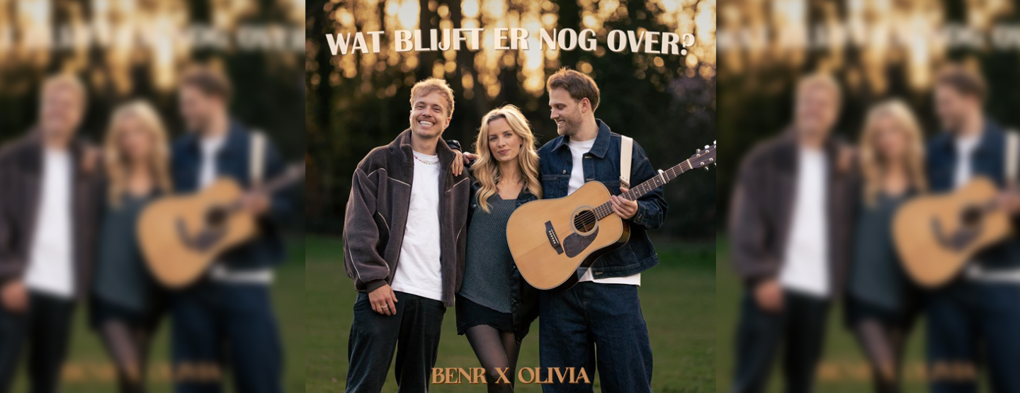 In 'Wat Blijft Er Nog Over?' zet OLIVIA naast BENR de muziekwereld op scherp met de krachtigste track uit haar carrière In 'Wat Blijft Er Nog Over?' zet OLIVIA naast BENR de muziekwereld op scherp met de krachtigste track uit haar carrière