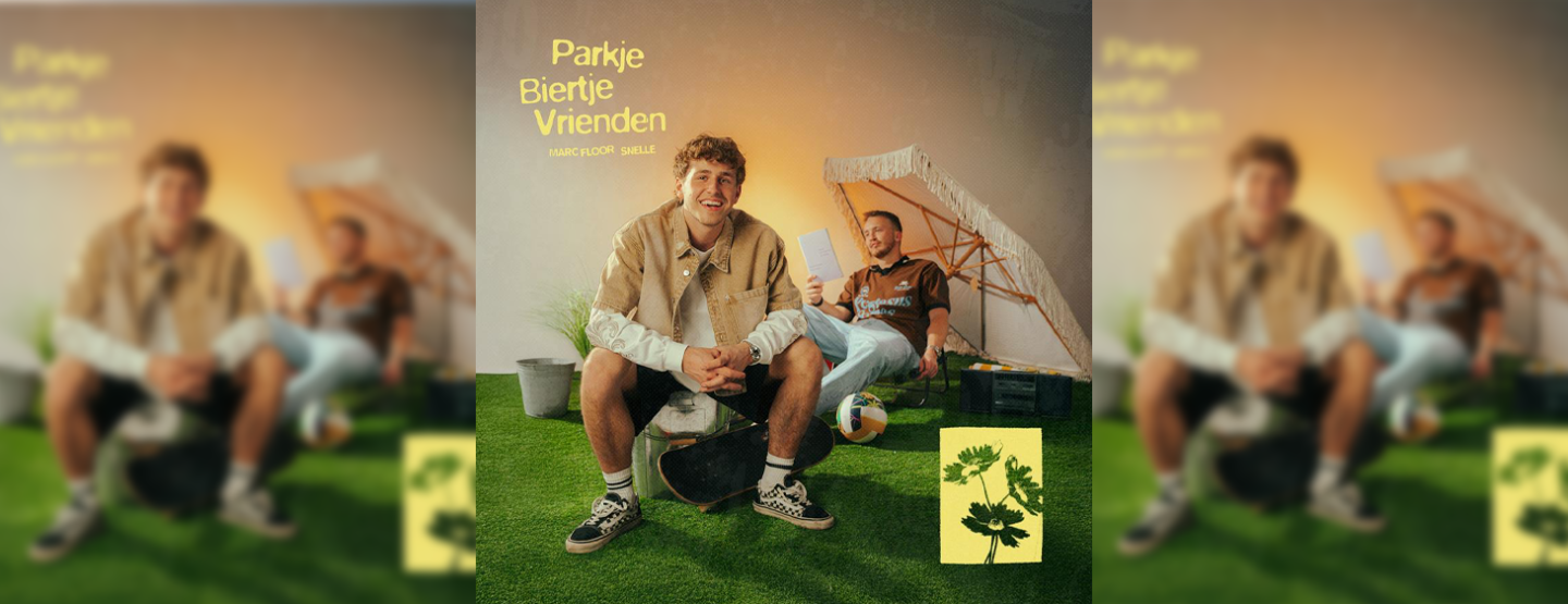 De kunst van het nietsdoen: Snelle en Marc Floor vieren de zon met &lsquo;Parkje Biertje Vrienden&rsquo;