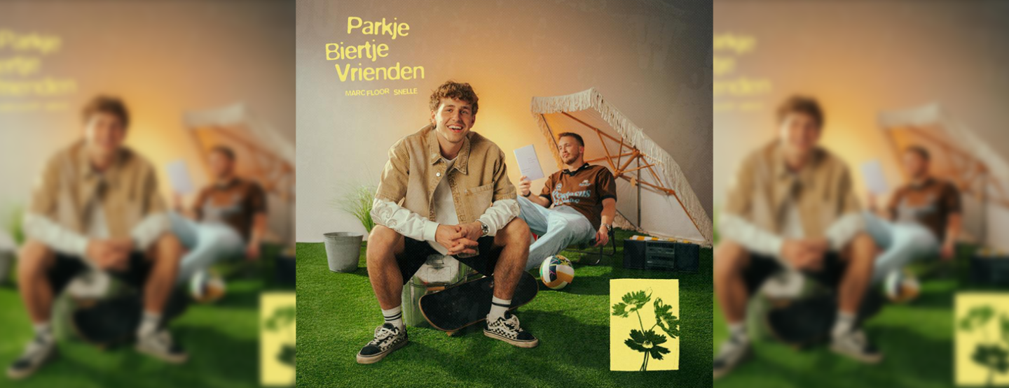 Koelbox mee en gaan: Snelle en Marc Floor vieren de productieve onproductiviteit met 'Parkje Biertje Vrienden'