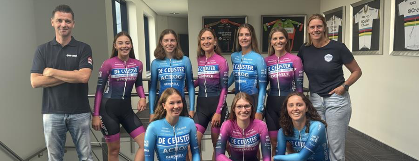 De Ceuster Bouwkranen en De Ceuster-Acrog met een internationale flair en gezonde ambitie klaar voor het nieuwe veldritseizoen