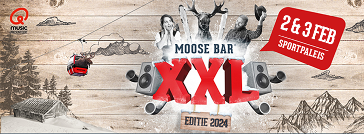  Tickets kopen voor Moose Bar XXL 2024 - dag 1 (Sportpaleis Antwerpen) Illustration 