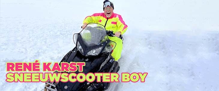 René Karst zorgt met ‘Sneeuwscooter Boy’ opnieuw voor de après-ski sfeer!