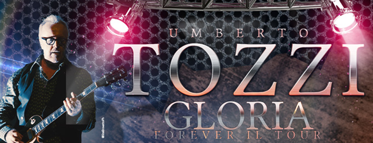 Umberto Tozzi viert meer dan 45 jaar carrière met ‘GLORIA FOREVER’-concert op 19 februari 2023 in Trixxo Theater Hasselt