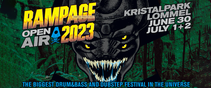 Rampage Open Air 2023 zet nieuwe standaard voor drum-‘n-bass & dubstep in Kristalpark Lommel