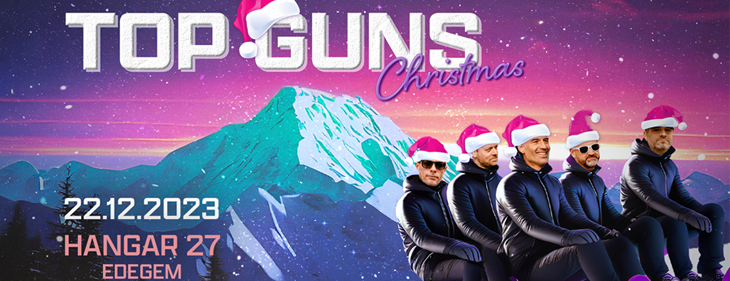 Top Guns geeft op vrijdag 22 december 2023 een kerstconcert in Edegem