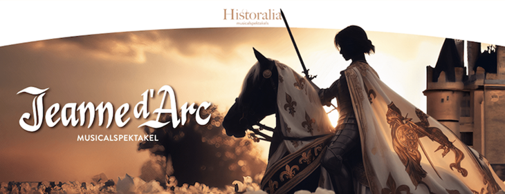 Wegens succes extra voorstellingen van musicalspektakel 'Jeanne d'Arc'