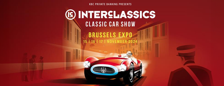 9de InterClassics Brussels maakt zich klaar voor een topeditie met o.a. de viering van 110 jaar Maserati, exclusieve Barnfinds en liveradio