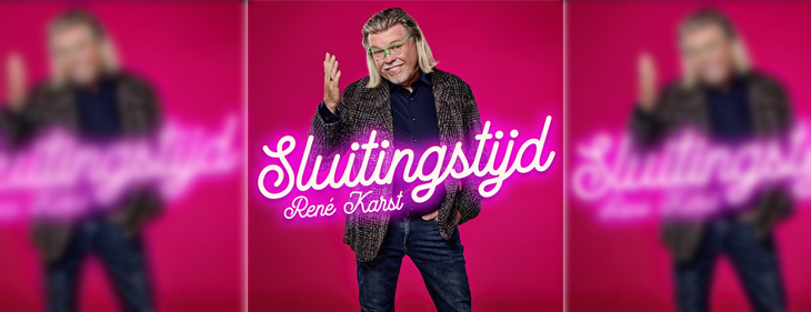 René Karst lanceert nieuwe single 'Sluitingstijd', want de avond is nog lang niet voorbij!