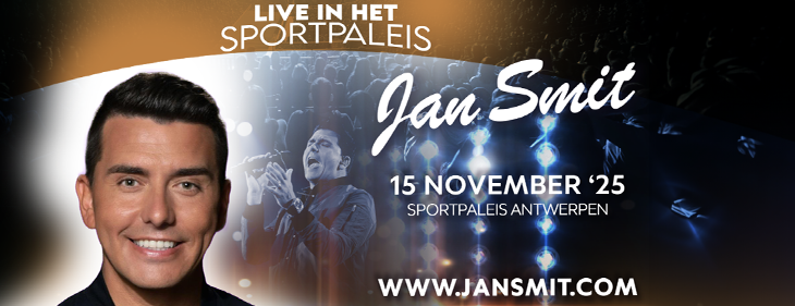 Jan Smit viert 40ste verjaardag met groots liveconcert in Antwerps Sportpaleis