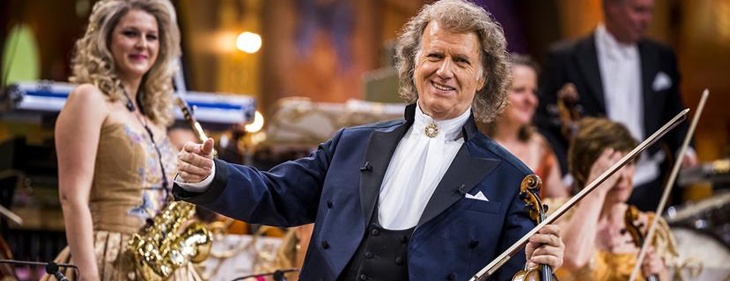 André Rieu op weg naar uitverkocht Sportpaleis en kondigt kerstconcerten 2025 in MECC Maastricht aan!