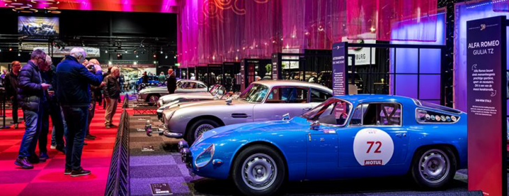 30ste editie van de oldtimerbeurs InterClassics Maastricht trok afgelopen vier dagen meer dan 40.000 bezoekers