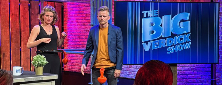 Jeroen Verdick presenteert show met nicht Charlotte “Wij zijn de Verhulstjes van de Kempen”