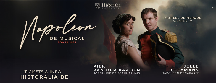 Jelle Cleymans schrijft én wordt Napoleon!