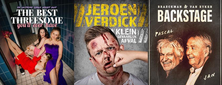 Vier nieuwjaar in FRAME met The Best Threesome, Jeroen Verdick en Backstage