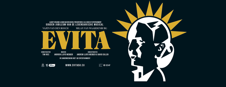 Rockmusical Evita viert gouden jubileum in Antwerpen