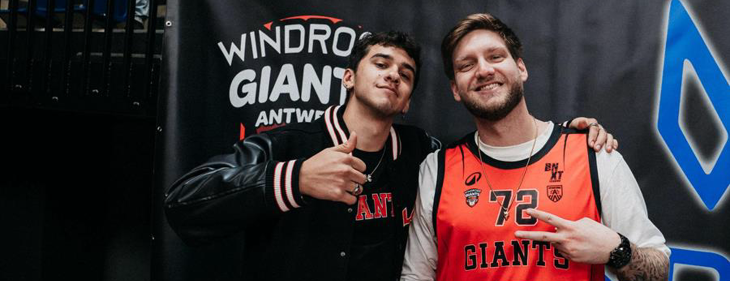 Publieksopwarmer, comedian en basketbalfanaat Jarno Boone kijkt uit naar de Circus Daily Night of the Giants