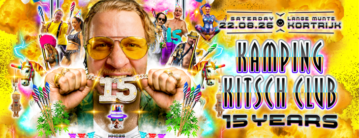 Cedric Bekaert (Ceetjen) wordt host van de nieuwe Pattaya Temptation Beach op Kamping Kitsch Club