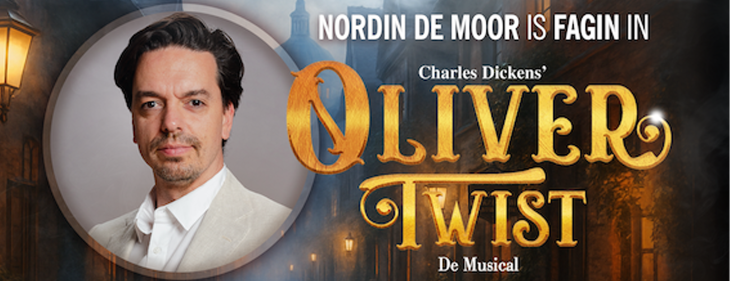 Publieksfavoriet Nordin De Moor wordt Fagin in gloednieuwe Vlaamse familiemusical 'Oliver Twist' Publieksfavoriet Nordin De Moor wordt Fagin in gloednieuwe Vlaamse familiemusical 'Oliver Twist'