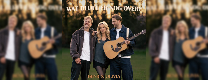 In 'Wat Blijft Er Nog Over?' zet OLIVIA naast BENR de muziekwereld op scherp met de krachtigste track uit haar carri&egrave;re