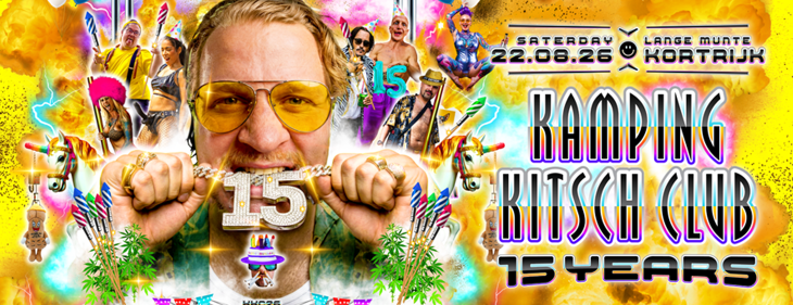 Kamping Kitsch Club trakteert voor 15de editie met gratis ritjes en stomende beats op 40ste verjaardag Deca Dance tijdens Kortrijkse Paasfoor Kamping Kitsch Club trakteert voor 15de editie met gratis ritjes en stomende beats op 40ste verjaardag Deca Dance tijdens Kortrijkse Paasfoor