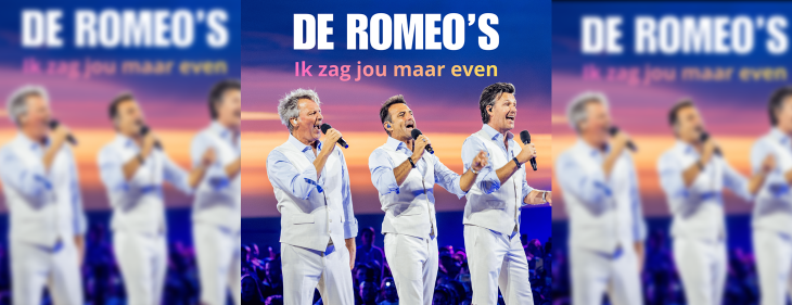 De Romeo&rsquo;s duiken de zomer in met moderne disco-vibe: &lsquo;Ik Zag Jou Maar Even&rsquo;