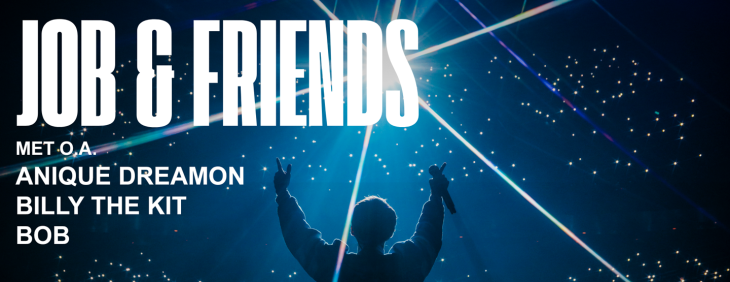 Internetsensatie JOB dropt eerste 'Friends' voor show in Lotto Arena