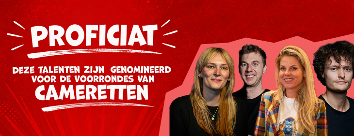 Belgisch comedytalent geselecteerd voor Nederlands comedyfestival Cameretten
