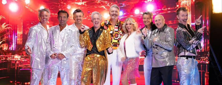 De Romeo&rsquo;s, Yves Segers, Willy Sommers, Laura Lynn, Christoff en gastheer K&uuml;rt Rogiers komen naar de &lsquo;Disco Fever&rsquo;-editie van Het Schlagerfestival in Trixxo Arena Hasselt