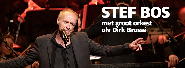 Stef Bos met groot orkest olv Dirk Brossé - Brugge Stef Bos met groot orkest olv Dirk Brossé - Brugge
